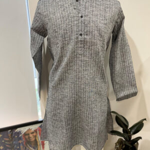 COTTON KURTA GREY