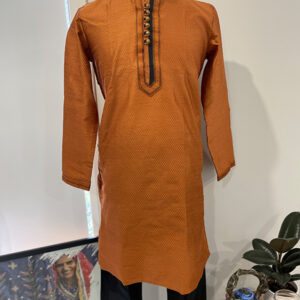 Silk Kurta Brown