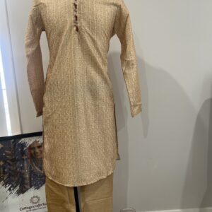 SILK KURTA GOLDEN