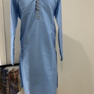 SILK KURTA SKY BLUE