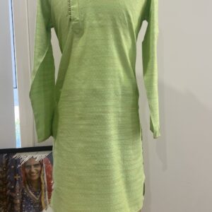 SILK KURTA GREEN