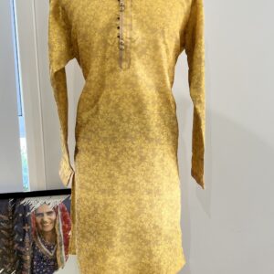 SILK KURTA MUSTARD