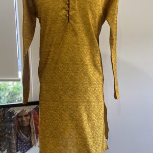 SILK KURTA MUSTARD