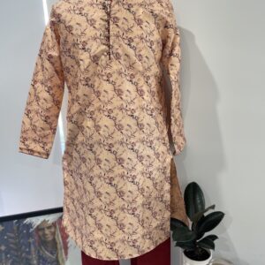 SILK KURTA RUST