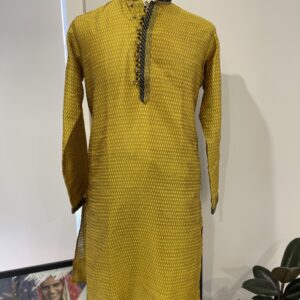 SILK KURTA MUSTARD