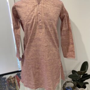 COTTON KURTA RUST