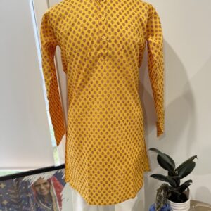 COTTON KURTA YELLOW