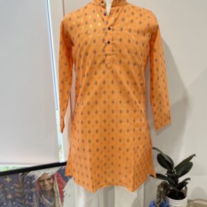 COTTON KURTA ORANGE