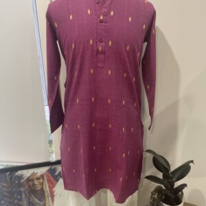 COTTON KURTA PURPLE
