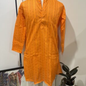 COTTON KURTA ORANGE
