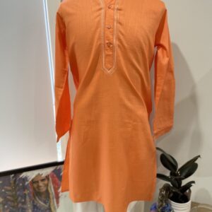 COTTON KURTA ORANGE