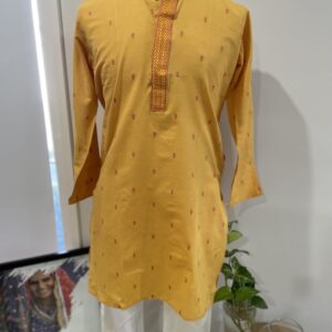 COTTON KURTA YELLOW