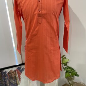 COTTON KURTA ORANGE