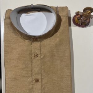 SILK KURTA GOLDEN