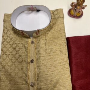 SILK KURTA GOLDEN