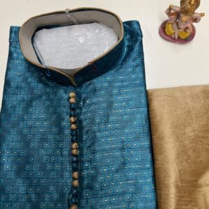 SILK KURTA TURQUOISE