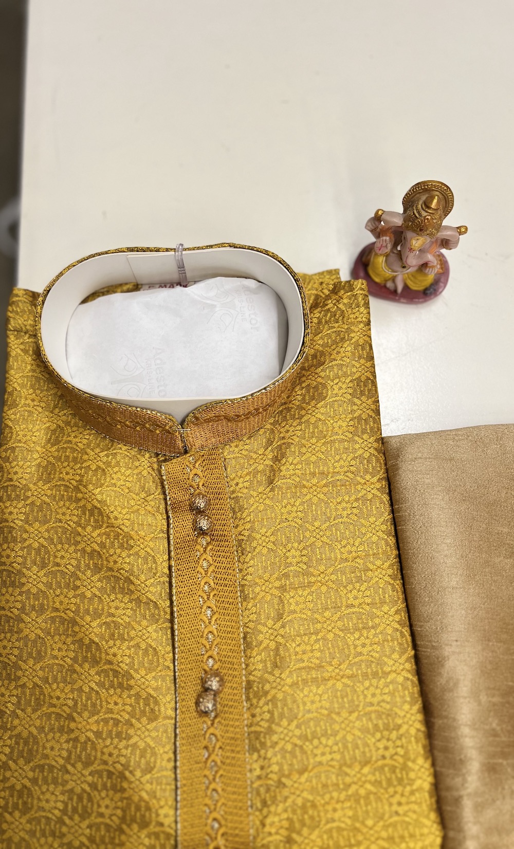 SILK KURTA MUSTARD