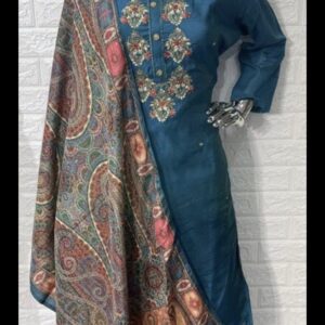 MYSORE SILK TURQUOISE
