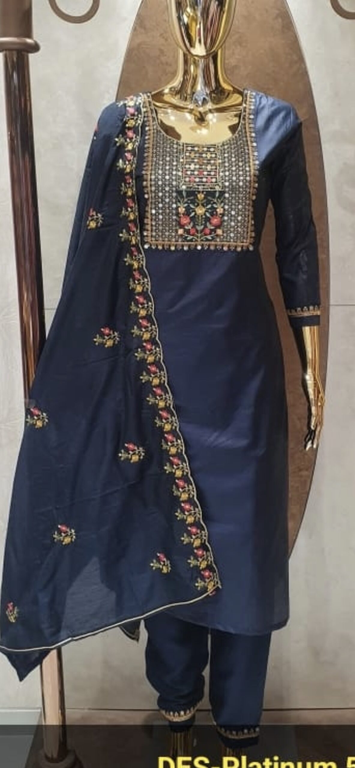 MUSLIN SILK BLUE