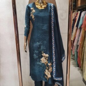 MUSLIN SILK LIGHT GREEN