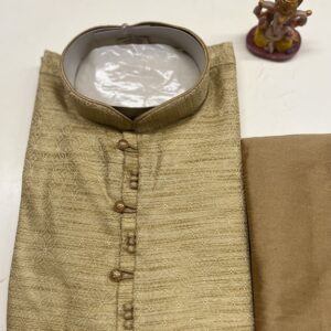 SILK KURTA GOLDEN