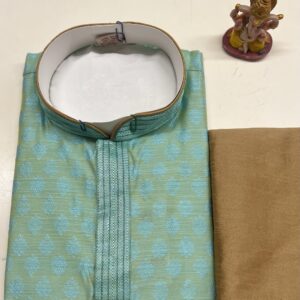SILK KURTA SKY BLUE