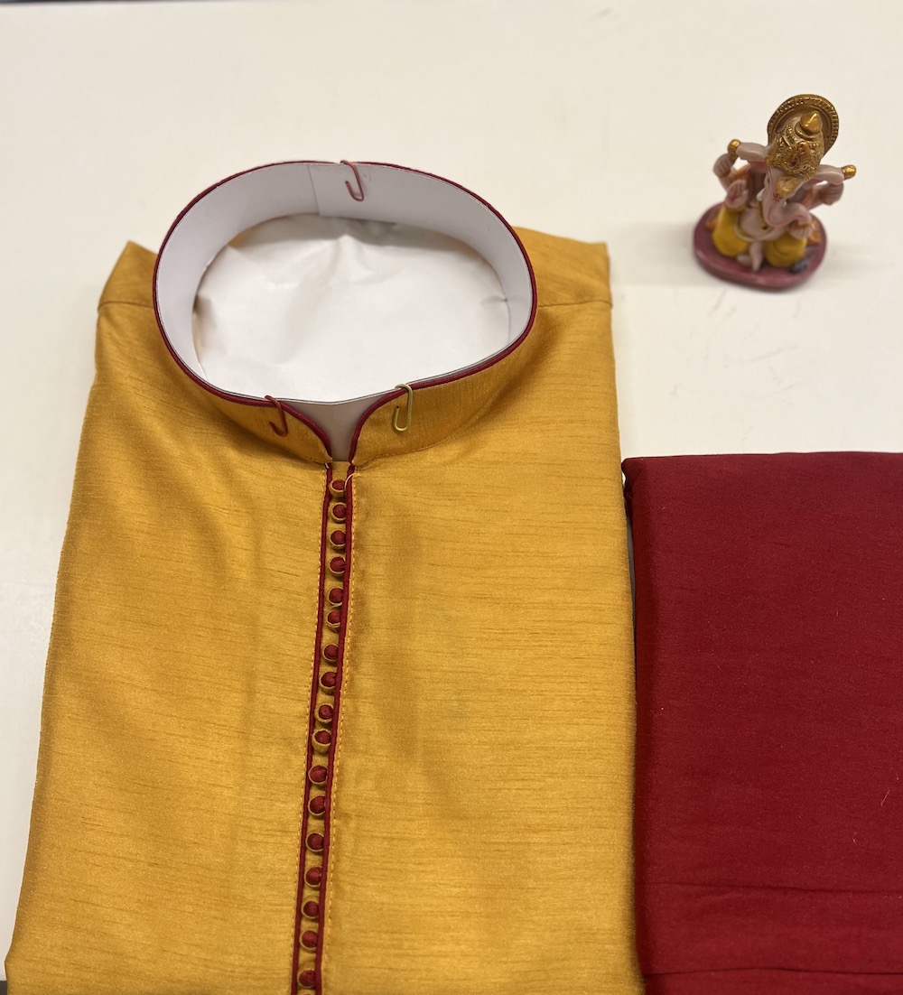 SILK KURTA MUSTARD