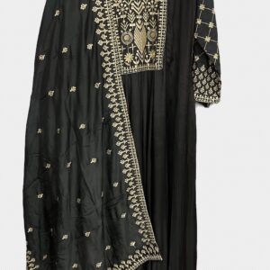 MUSLIN SILK DRESS