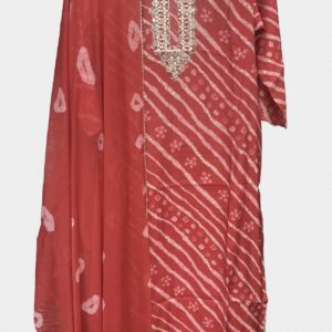 DIGITAL PRINTED SILK CRIMSON