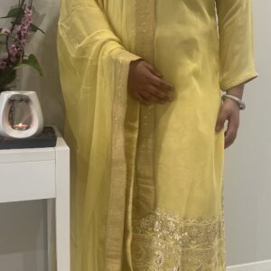 CHIFFON SUITS YELLOW
