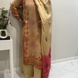 MUSLIN PRINTED SILK SUITS