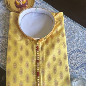 SILK KURTA YELLOW