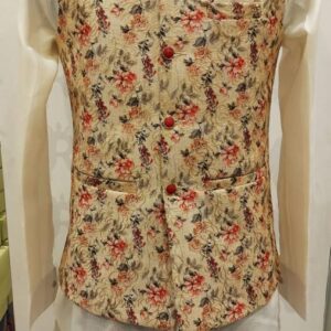 KURTA PYJAMA WITH WAISTCOAT GOLDEN