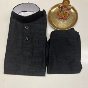 KIDS KURTA PYJAMA SETS BLACK
