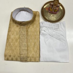 KIDS KURTA PYJAMA SETS GOLDEN