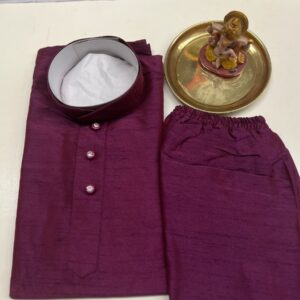 KIDS KURTA PYJAMA SETS PURPLE