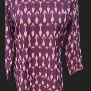 COTTON KURTI PURPLE