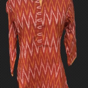 COTTON KURTI ORANGE