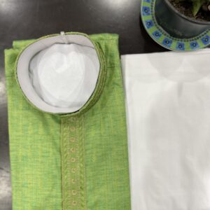 KIDS KURTA PYJAMA SETS GREEN