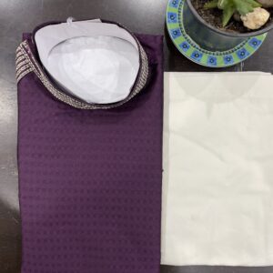 KIDS KURTA PYJAMA SETS PURPLE