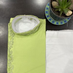 KIDS KURTA PYJAMA ANGRAKHA SETS GREEN