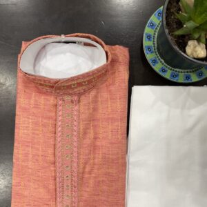 KIDS KURTA PYJAMA SETS LIGHT PINK