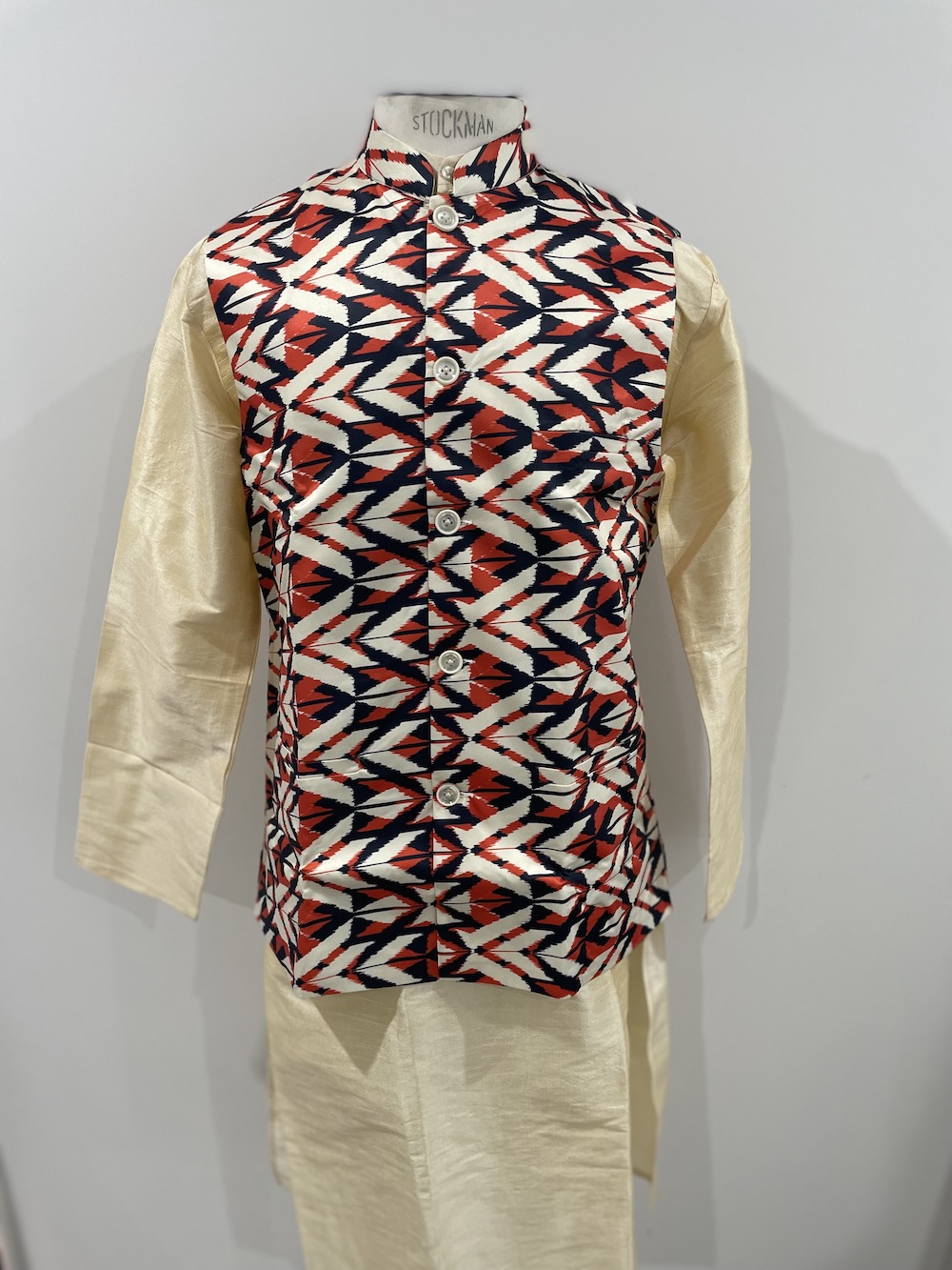 KURTA PYJAMA WITH WAISTCOAT