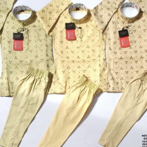 KIDS KURTA PYJAMA BEIGE COLOUR